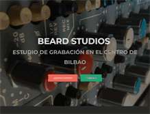 Tablet Screenshot of beard-studios.com